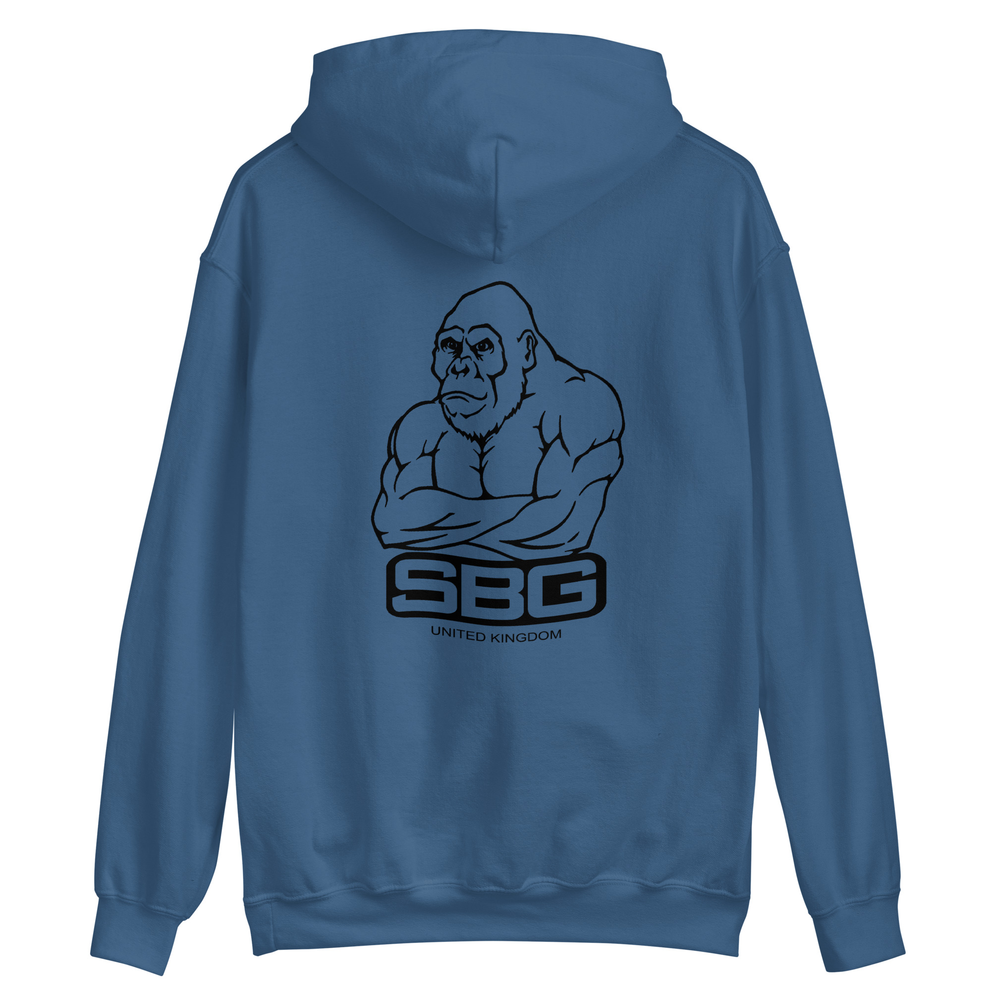 SBGUK Hoodie with Black Print - Image 5