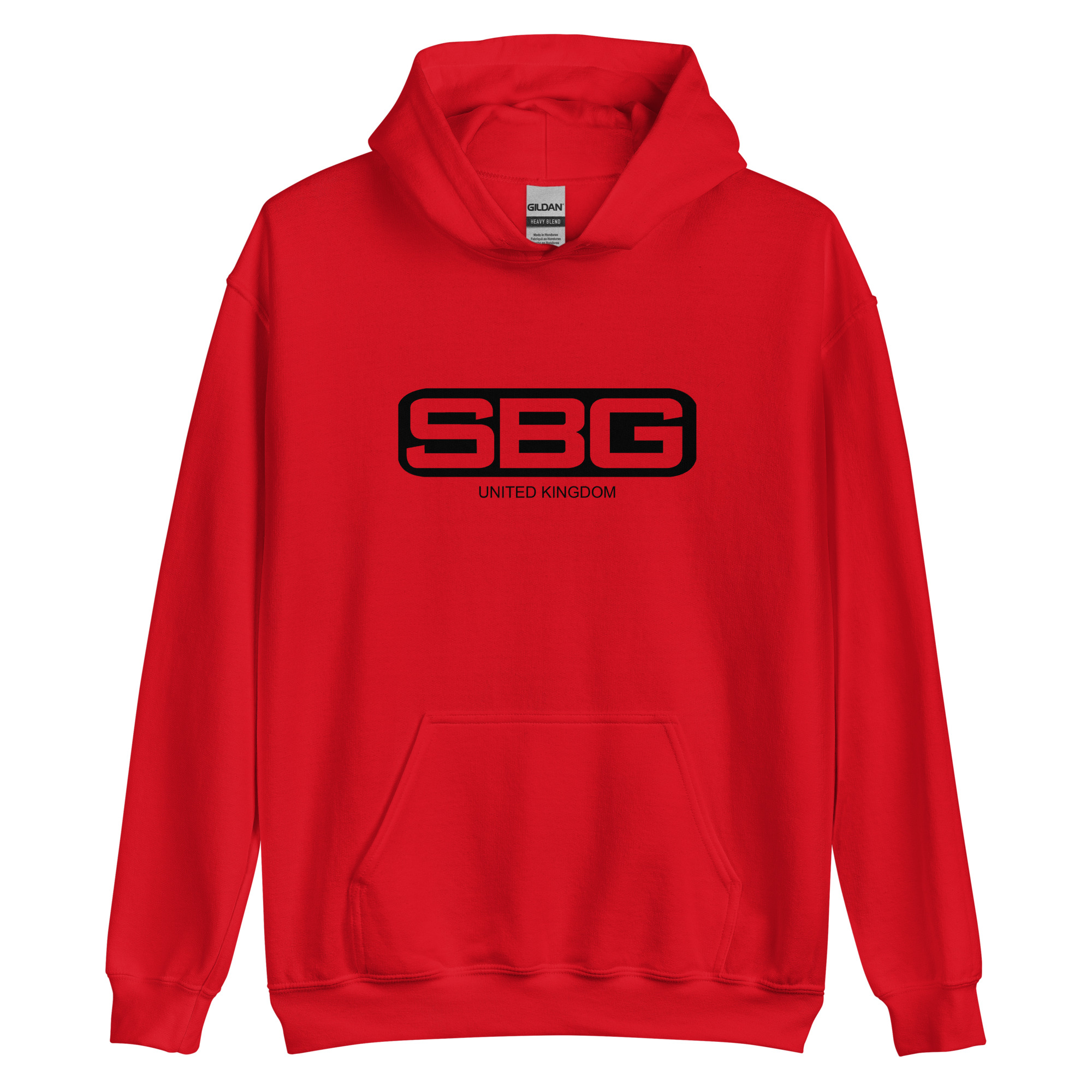 SBGUK Hoodie with Black Print - Image 2