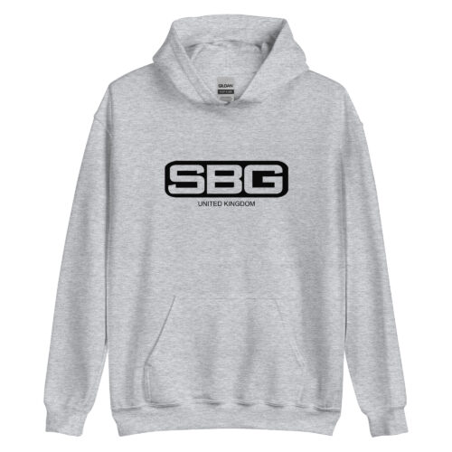 SBGUK Hoodie with Black Print