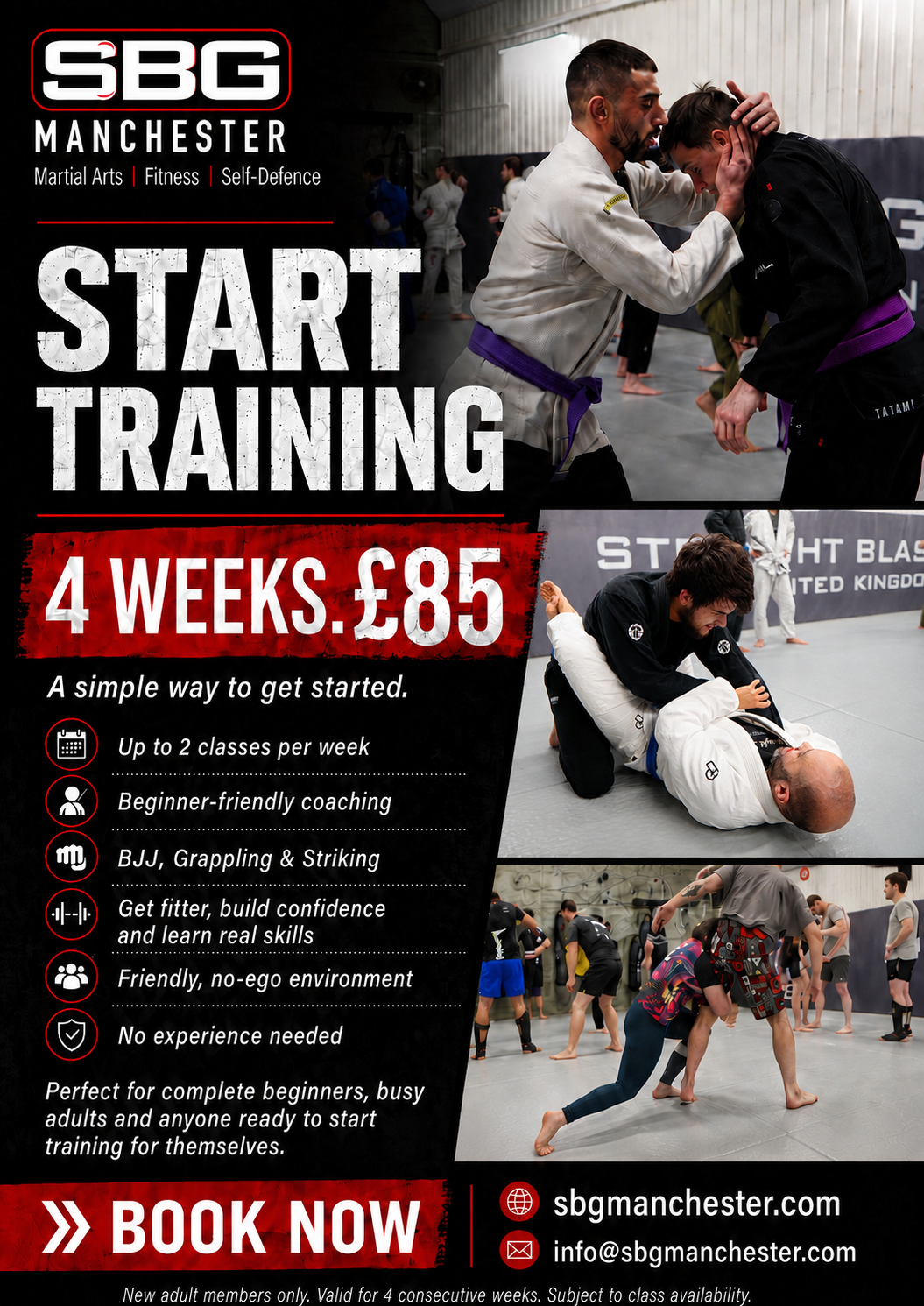 Start Training — 4 Weeks