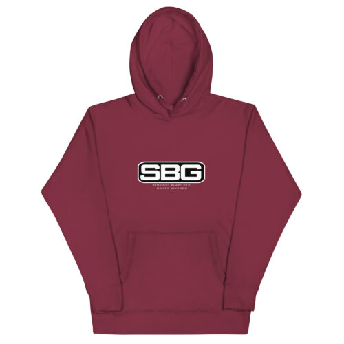 SBG UK Hoodie Maroon
