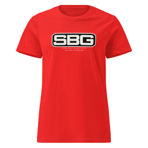 SBG UK Ladies Tee Shirt Red