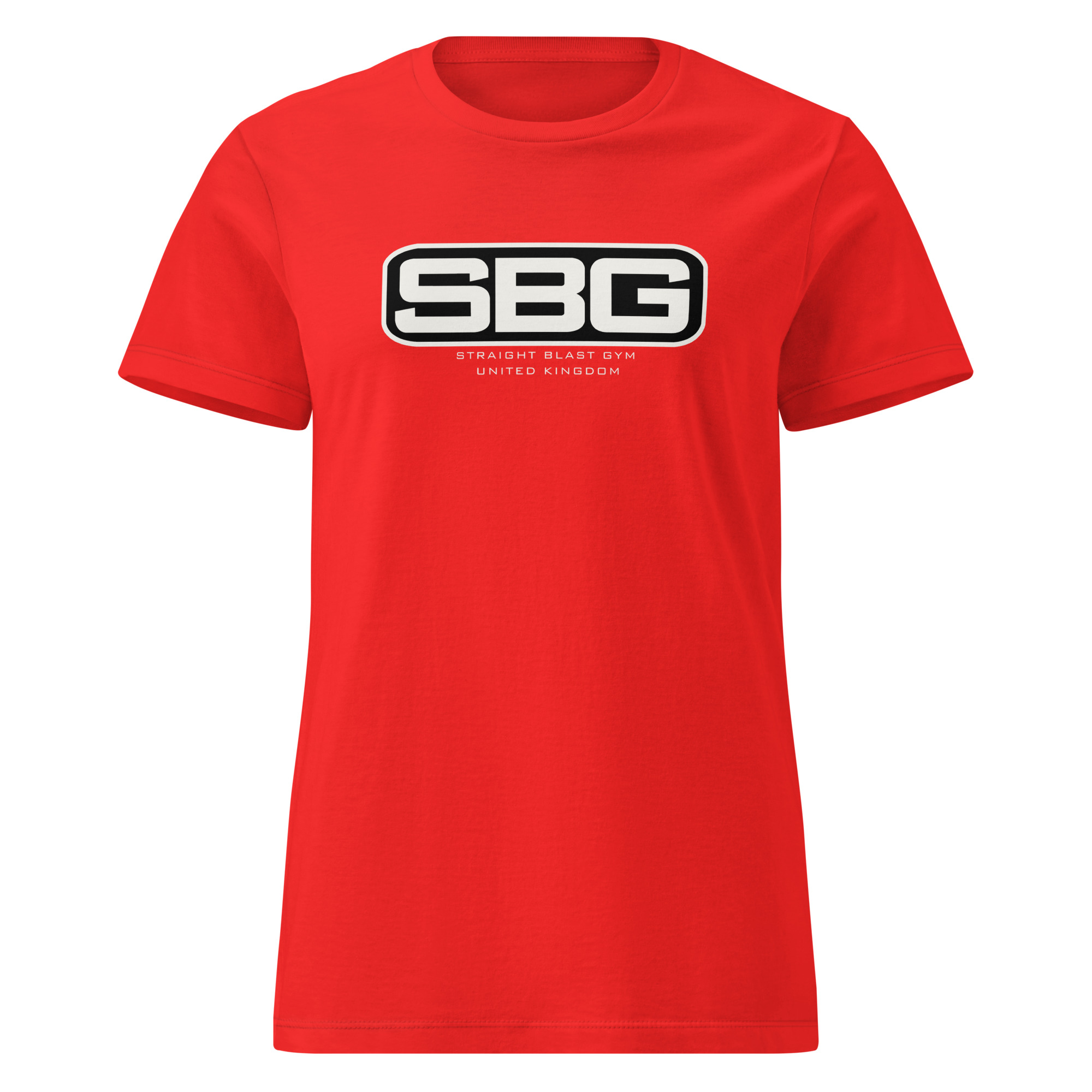 SBG UK Ladies Tee Shirt Red